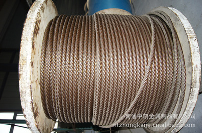 南通中凱金屬制品 專業批發供應起重鋼絲繩、剎車線等優質金屬絲繩